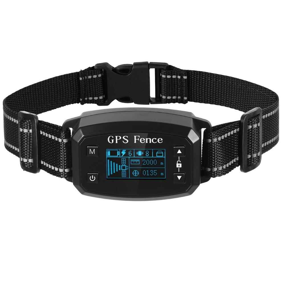 SafeBound GPS Dog Fence & Training Collar with OLED Display