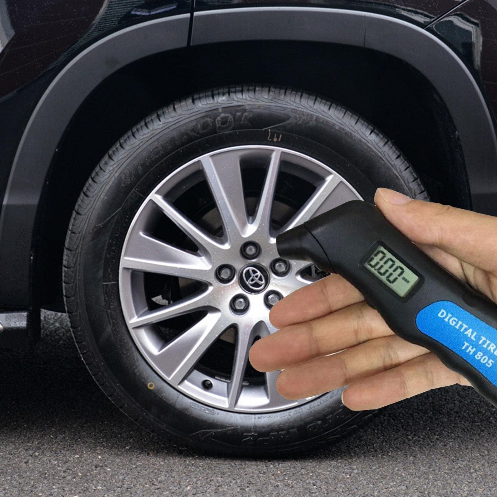 TH805 Digital Tire Pressure Gauge Wireless High Precision PSI & BAR Tire Pressure Monitor