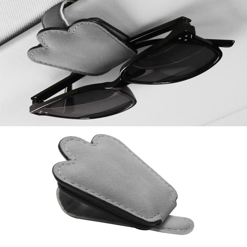 Magnetic Car Sunglasses Holder & Sun Visor Organizer