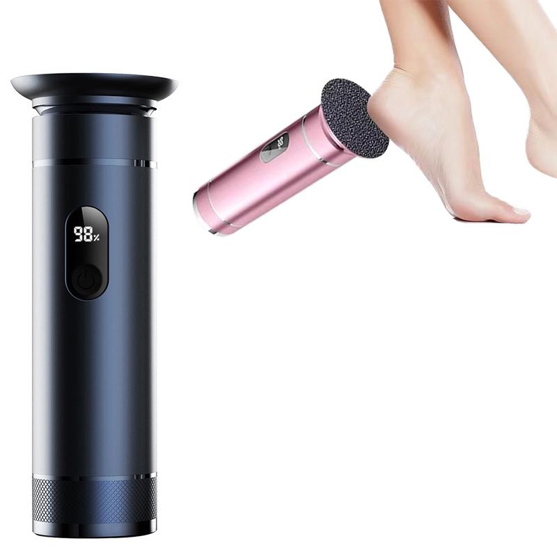 S 608 Rechargeable Electric Foot Grinder with LCD Display & Type C Charging