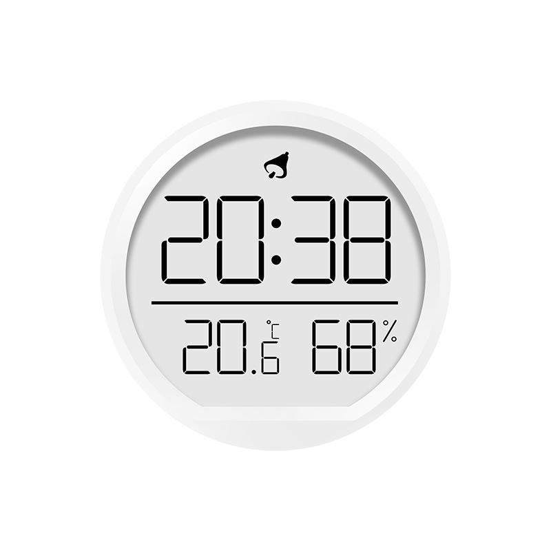 Slim Magnetic Digital Clock with Thermometer & Hygrometer for Home and Office