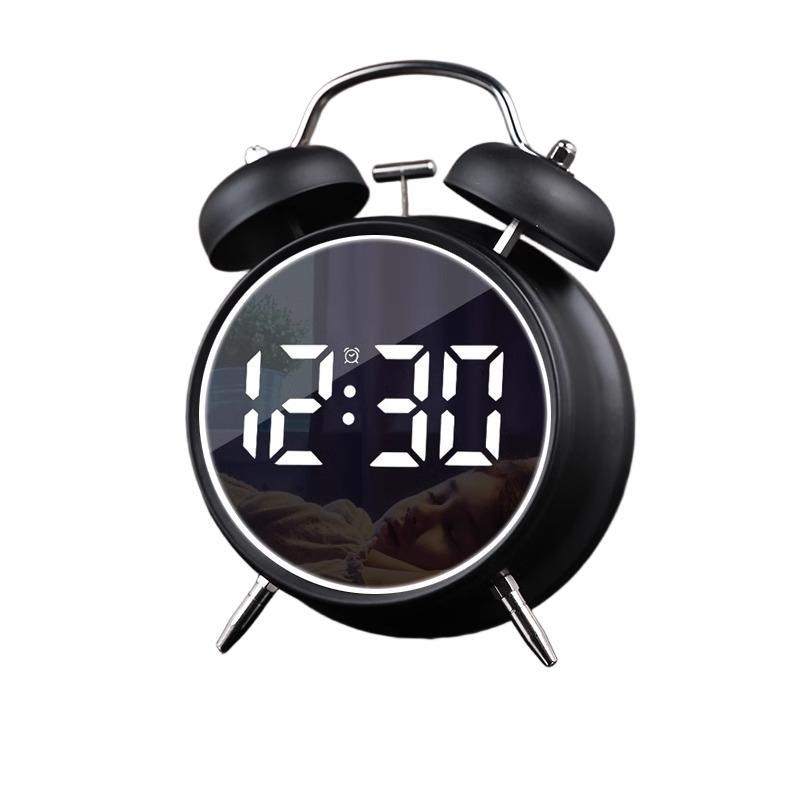 Loud LED Alarm Clock with Night Light & Battery Backup for Kids and Heavy Sleepers