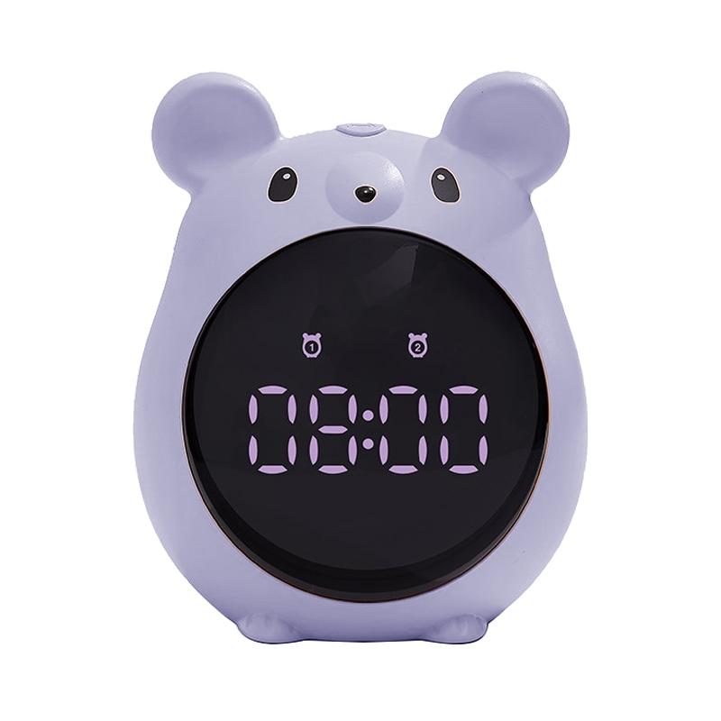 Elf Mouse Kids Alarm Clock with Countdown Timer & Voice Control Time Management Clock