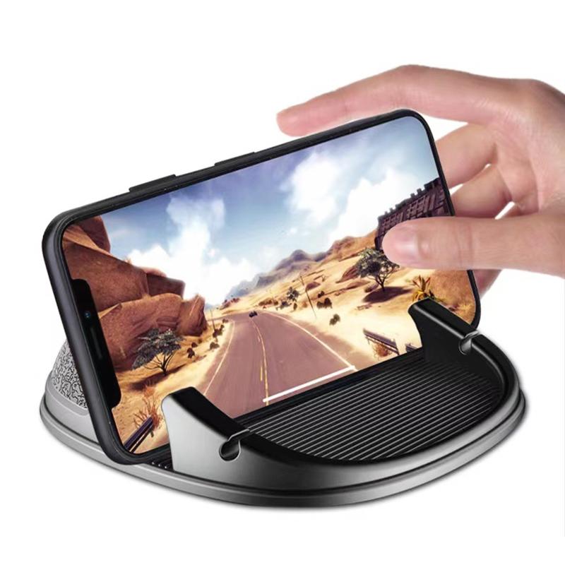 SafeView Car Phone Holder Center Console Navigation Phone Mount with Cable Organizer