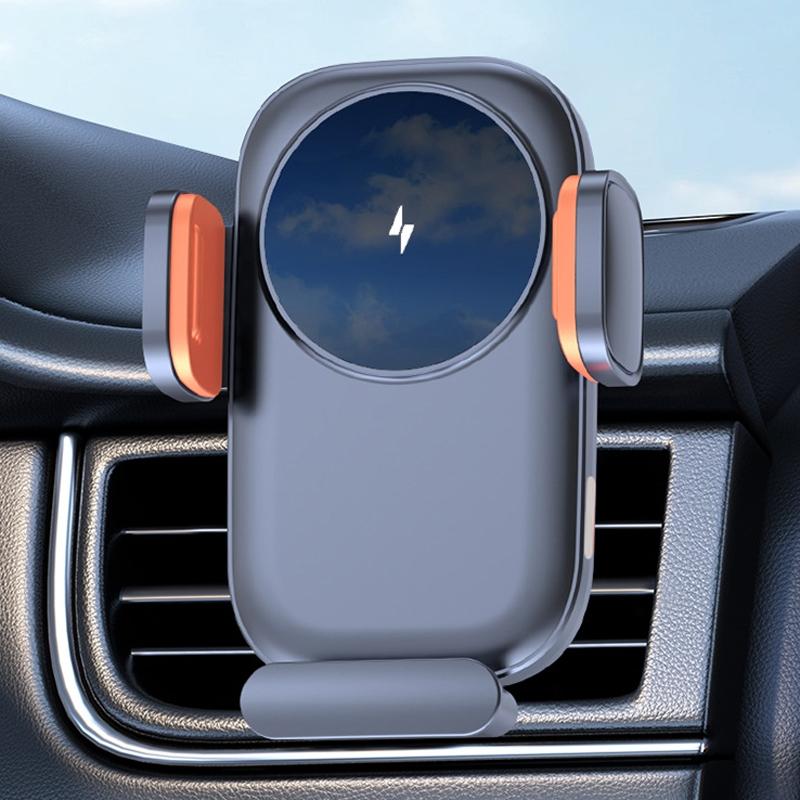 15W Wireless Car Charger Air Vent Phone Holder Fast Charging Mount