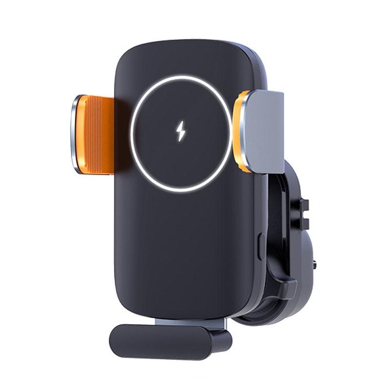 Smart Wireless Car Charger with 15W Fast Charging Auto Clamping Air Vent Phone Mount