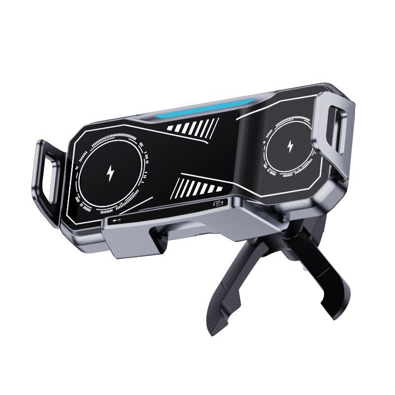 A001 Wireless Car Charger 15W Fast Charging Car Phone Holder with 360° Air Vent Mount