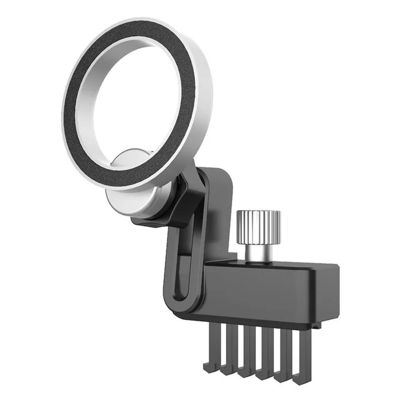 Magnetic Car Phone Mount 360 Rotating Tesla Phone Holder with Strong Magnetic Car Mount