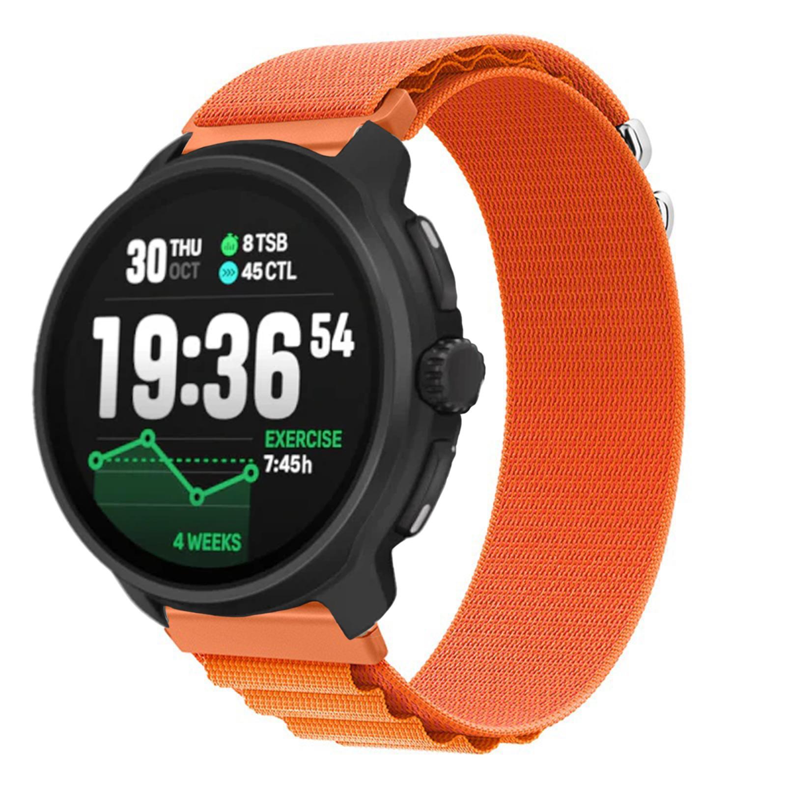 Suunto Race 2 Nylon Watch Strap Alpine Loop Replacement Watch Band Adjustable Wristband