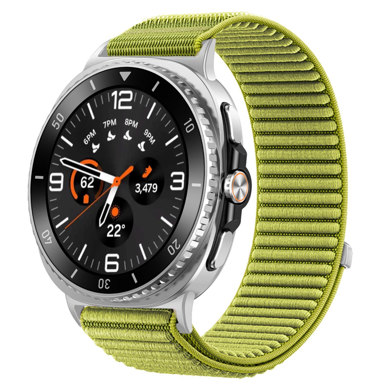 xDfind Samsung Galaxy Watch 8 Band Woven Nylon Hook and Loop Adjustable Strap for Galaxy Watch 8 & 8 Classic