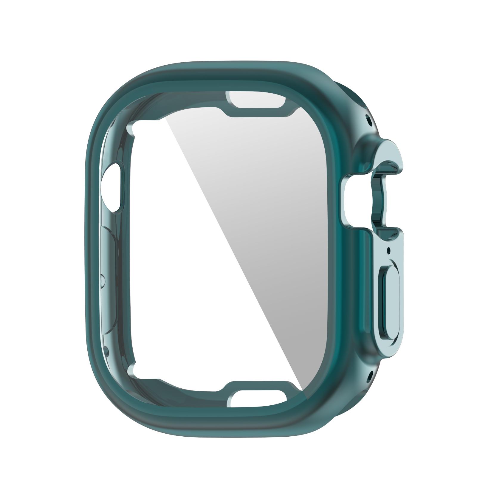 Apple Watch Ultra 49mm TPU Watch Case with PET Screen Protector Full Protective Cover