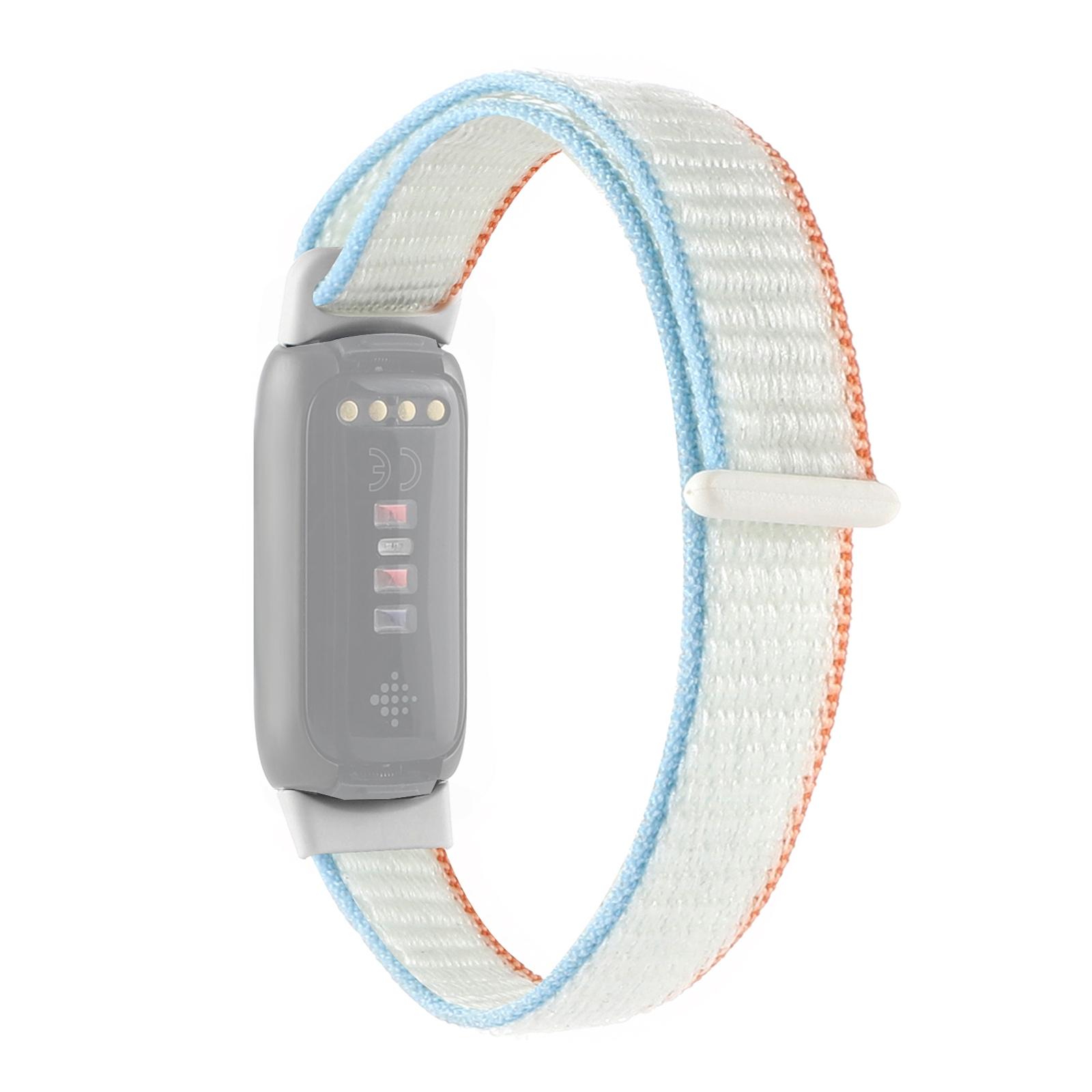 Fitbit Luxe Nylon Loop Strap Adjustable Replacement Watch Band Breathable Sport Wristband