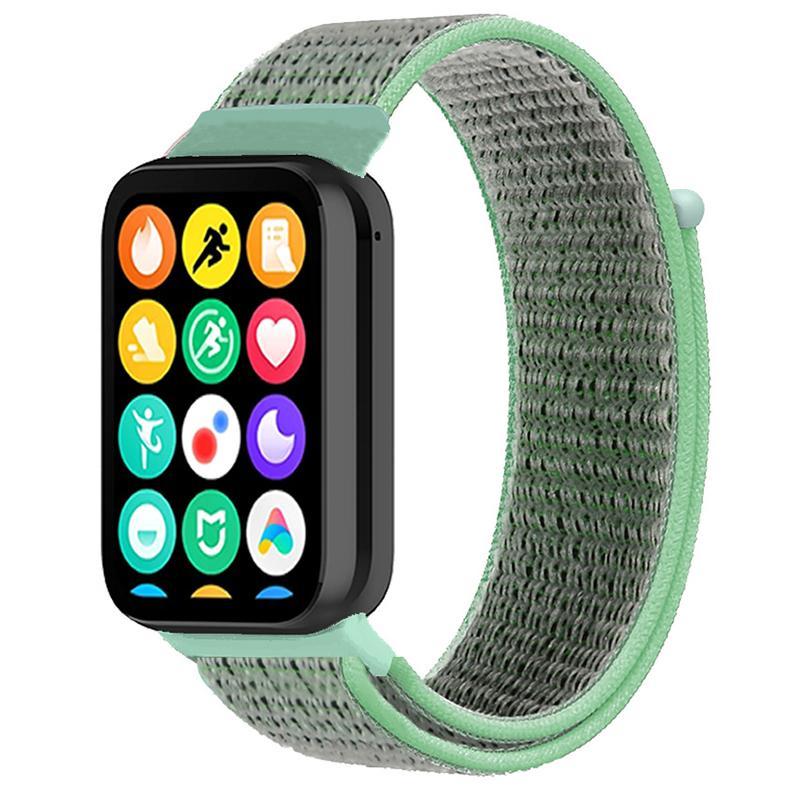 Xiaomi Band 9 Pro Strap Nylon Hook and Loop Fastener Replacement Watch Band for Xiaomi Band 8 Pro Redmi Watch 6 5 4
