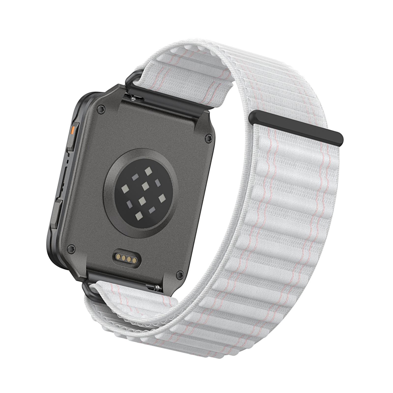 Garmin Venu X1 Nylon Watch Band Mountain Wave Pattern Adjustable Loop Strap