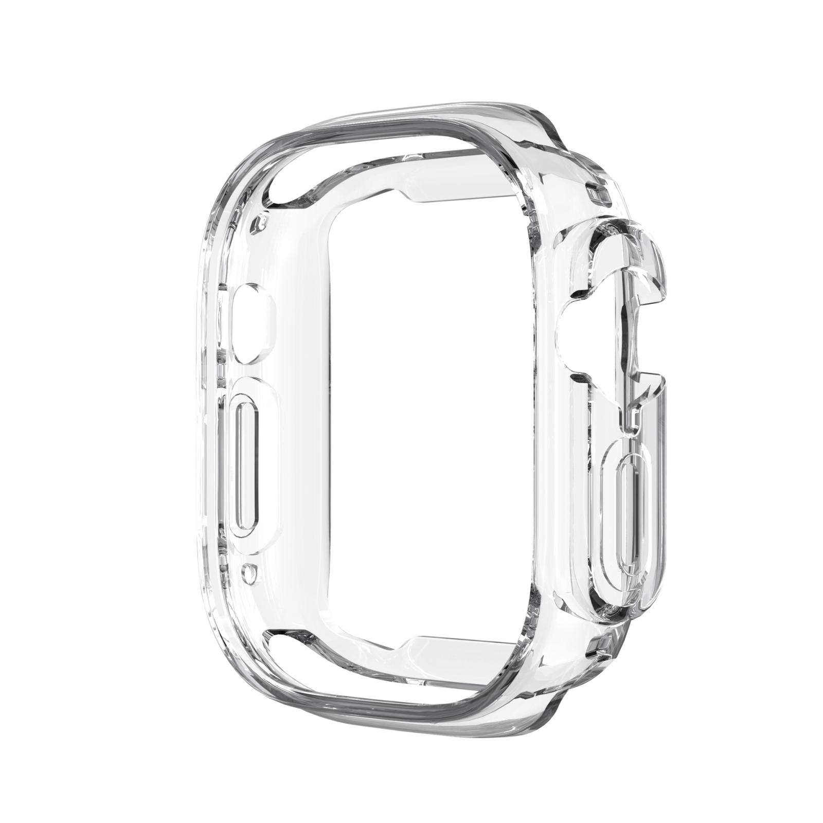 Apple Watch Ultra 1 2 3 TPU Protective Case Clear 49mm Scratch Resistant Cover