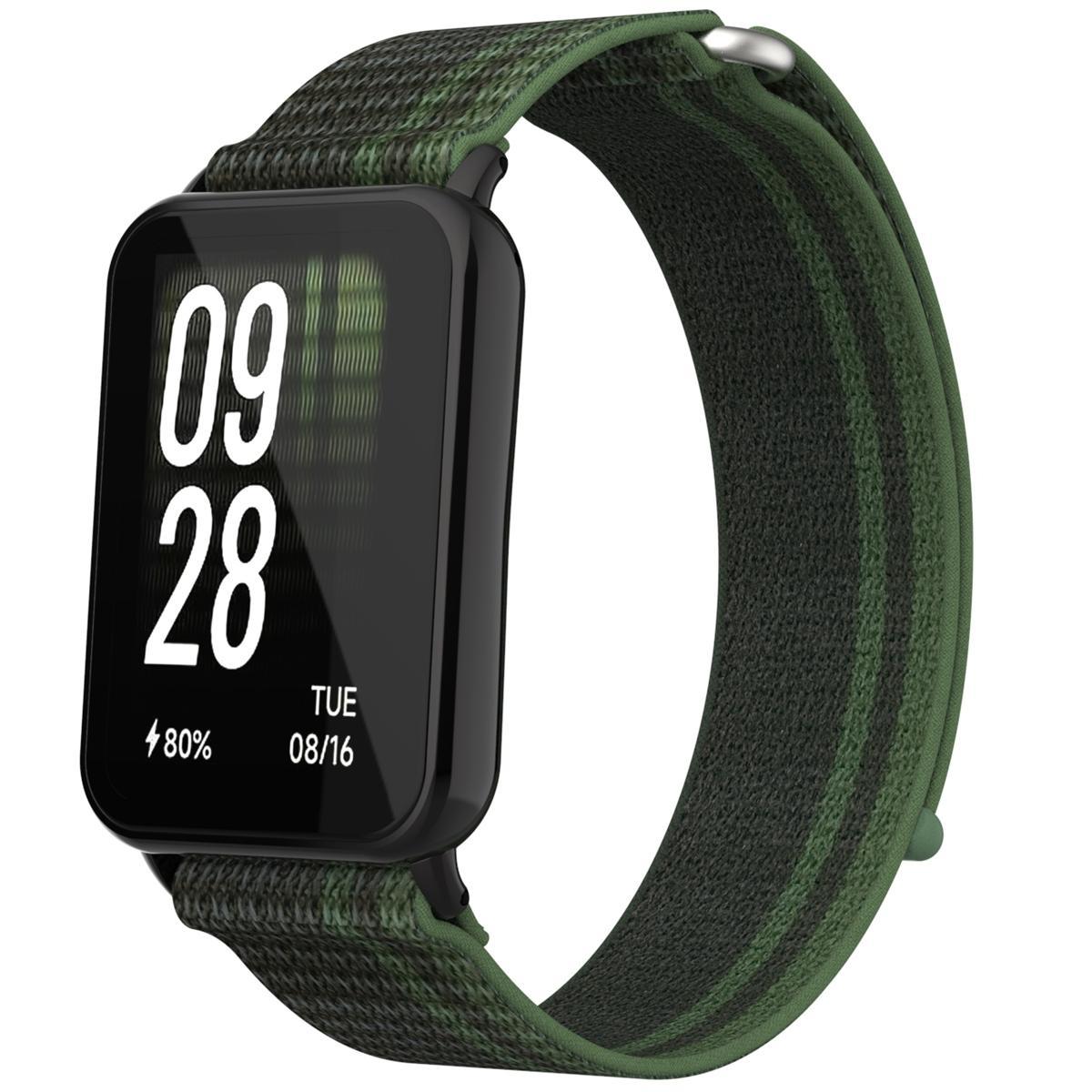 Nylon Loop Watch Band for Xiaomi Band 10 Pro Redmi Watch 6 5 Adjustable Hook and Loop Strap