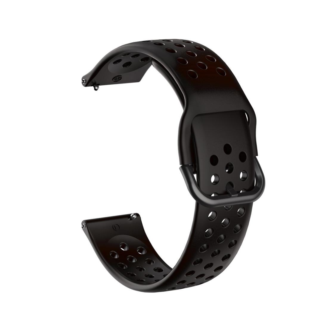Silicone Watch Band for Samsung Galaxy Watch Active 2 Huawei GT2 42mm Amazfit GTS