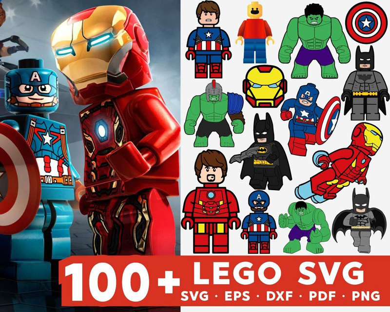 100 Lego Cartoon Bundle Svg, Trending Svg, Lego Bundle Svg F | Inspire ...