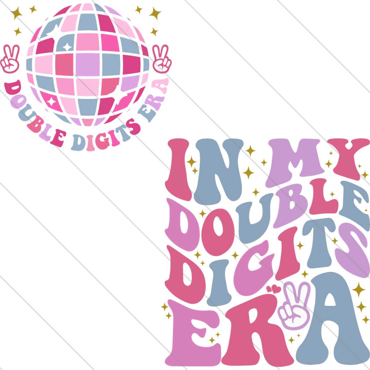 In My Double Digits Era Svg | Inspire Uplift