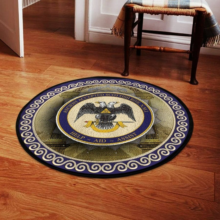 Scottish Rite Round Carpet, African Rugs, Round Rugs For Hom | Inspire ...
