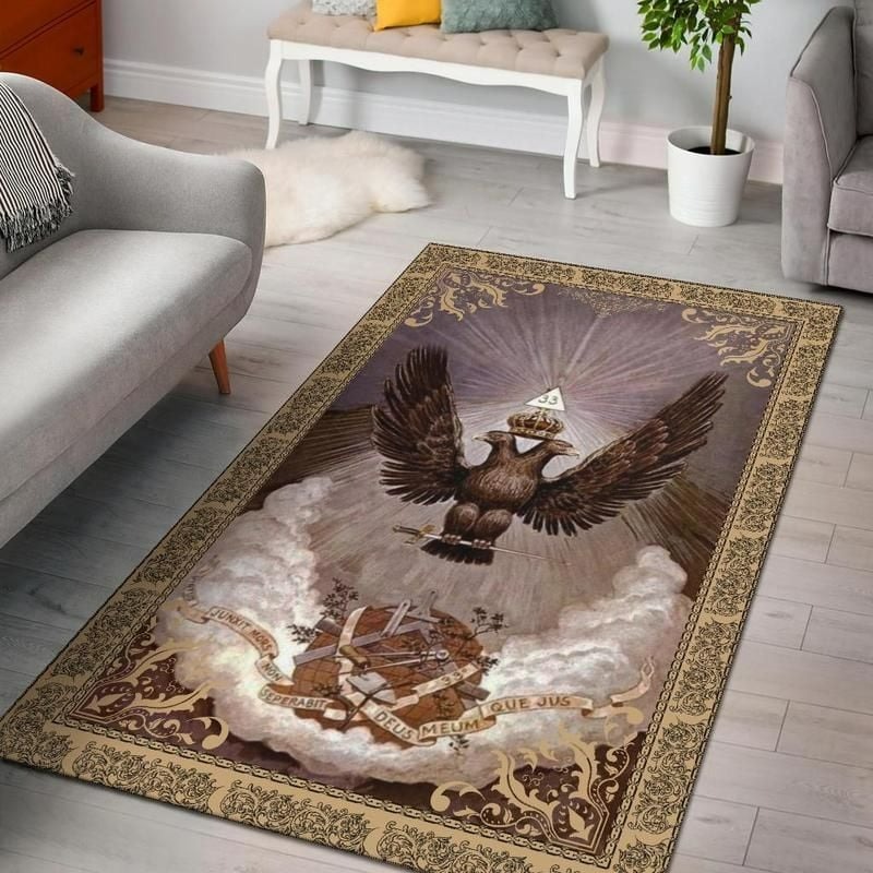 Robin Bellavance Rite Rug Scottish Rite 33 Area Rug, Africa Area Rugs For Home | Inspire Uplift