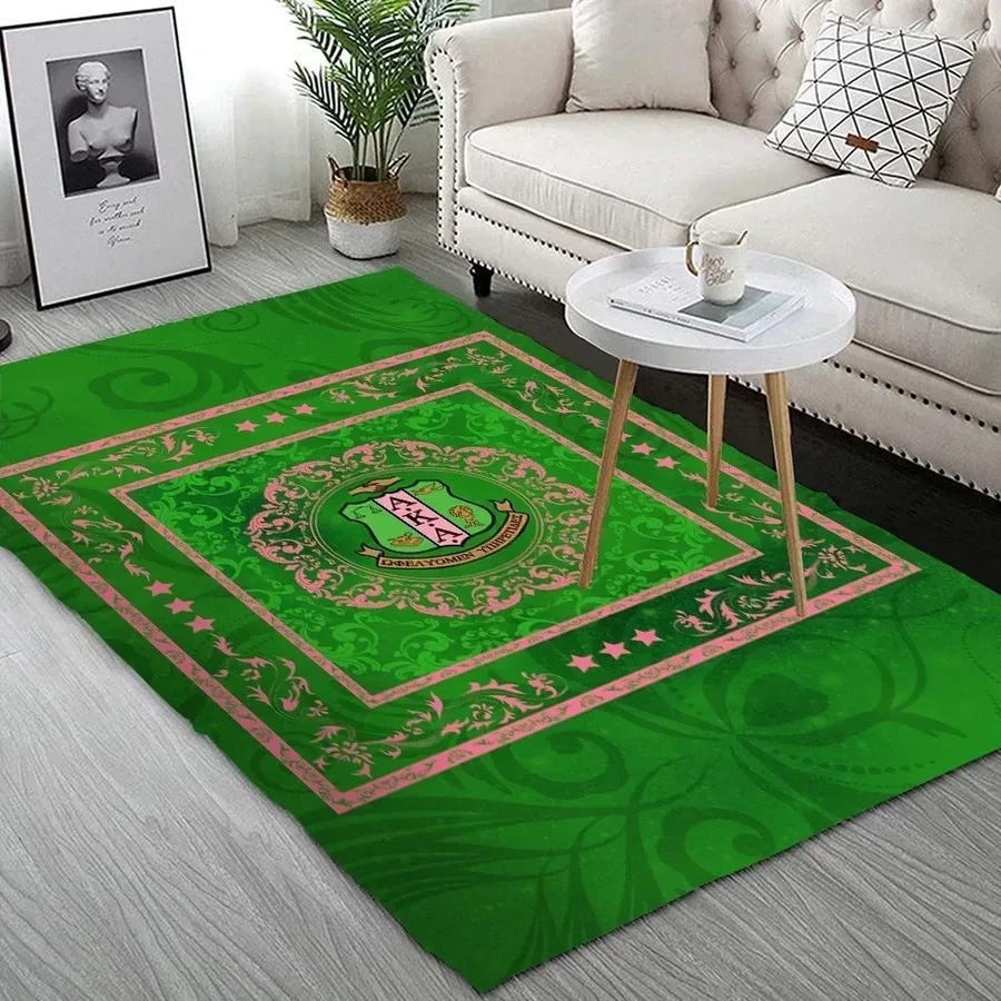 AKA Sorority Area Rug - Fancy Style, Africa Area Rugs For Ho | Inspire ...