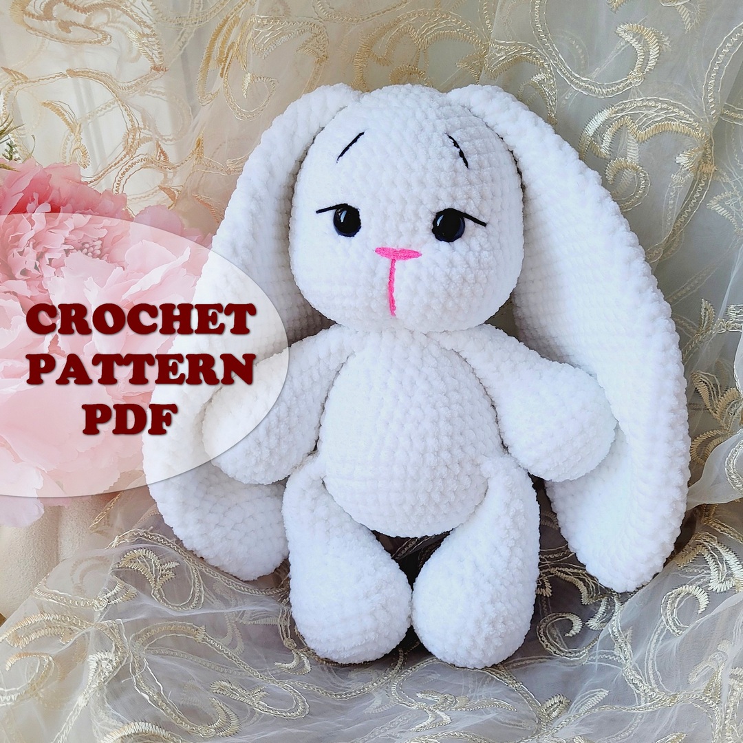 amigurumi Toy Small Plush Bunny crochet pattern | Inspire Uplift
