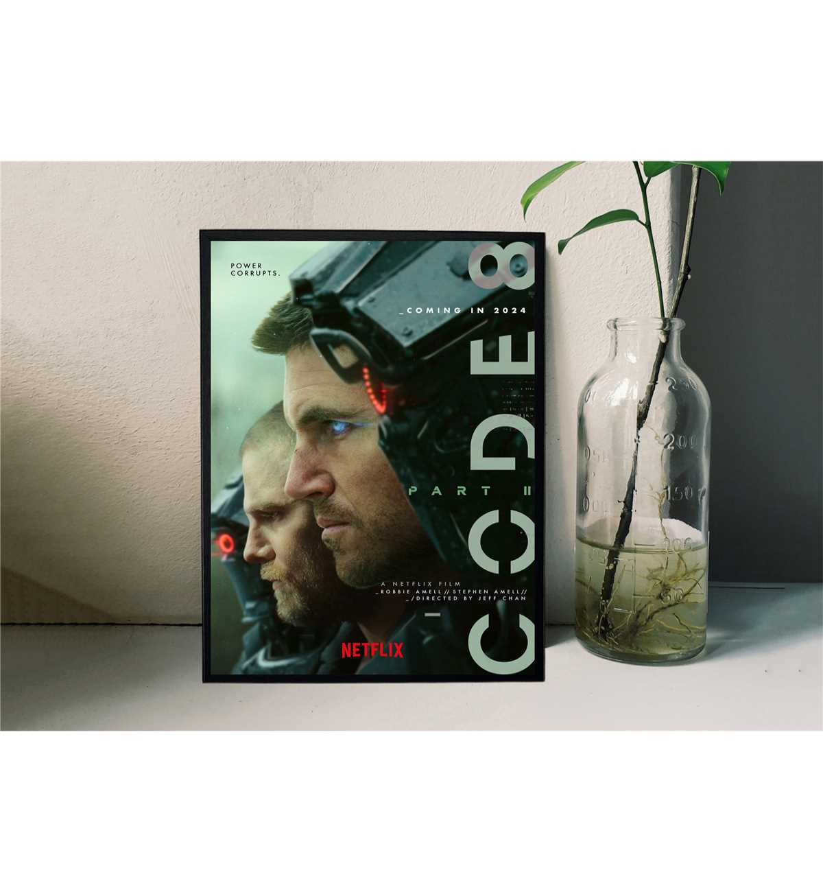 Code 8 Part II Movie Poster Film/Room Decor - Inspire Uplift