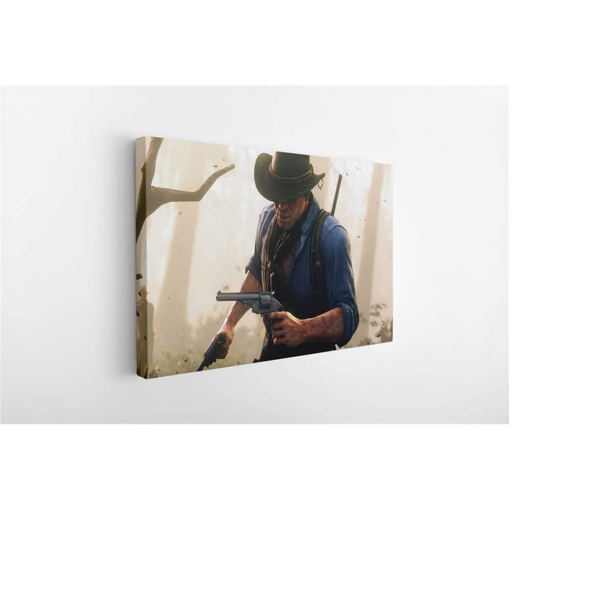 Red Dead Redemption Canvas Printing , RDR2 Canvas , RDR2 Pai | Inspire ...