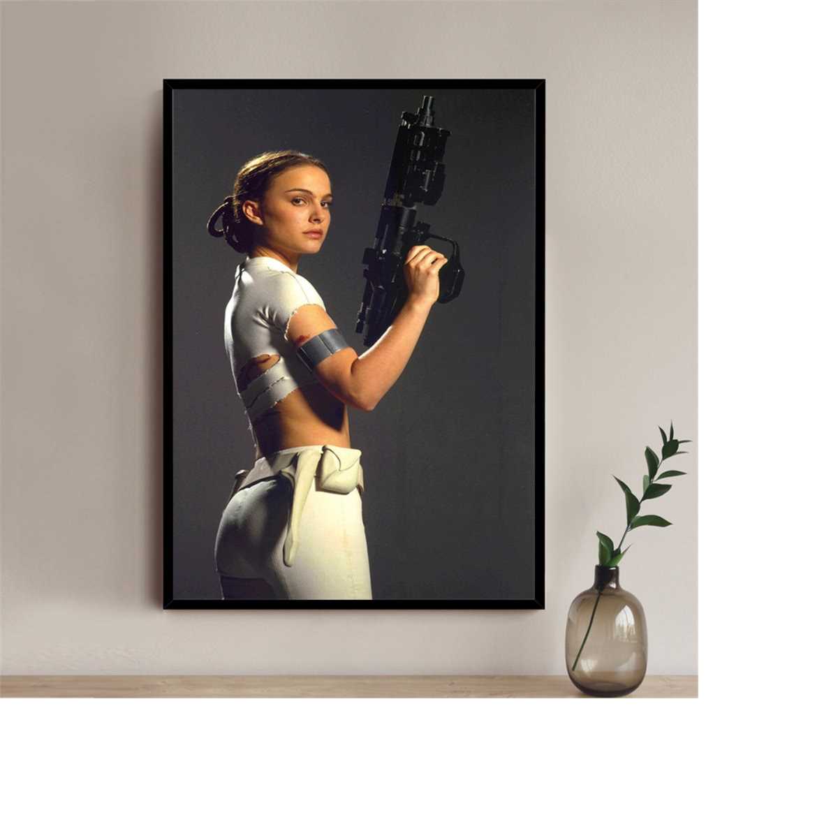 Star Wars Movie Poster - High quality Canvas art print - Roo - Inspire ...