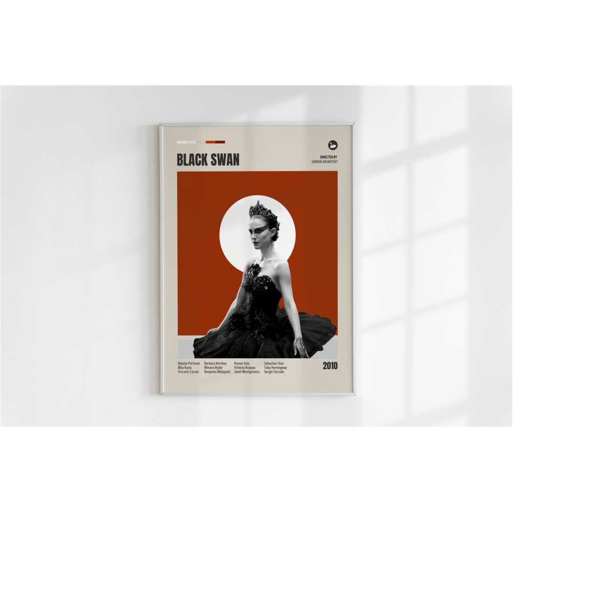 Black Swan, Darren Aronofsky, Minimalist Movie Poster, Wall - Inspire ...