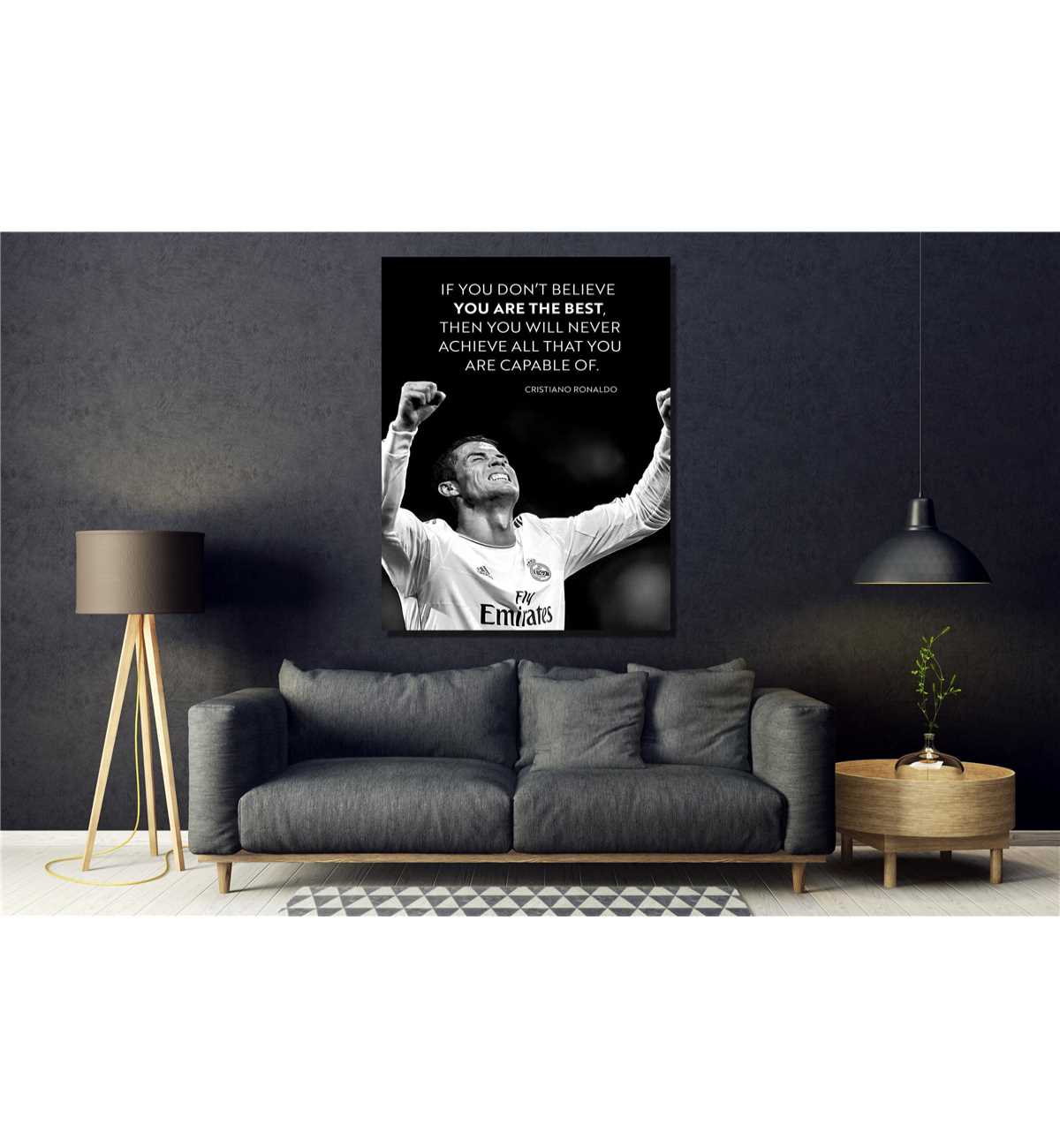 Cristiano Ronaldo Wall Art, Cristiano Ronaldo Canvas, Cristi | Inspire