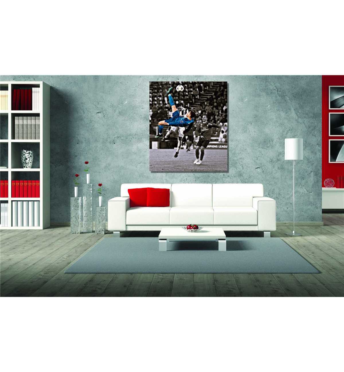 Cristiano Ronaldo Canvas,Cristiano Ronaldo Wall Art, Cristia - Inspire