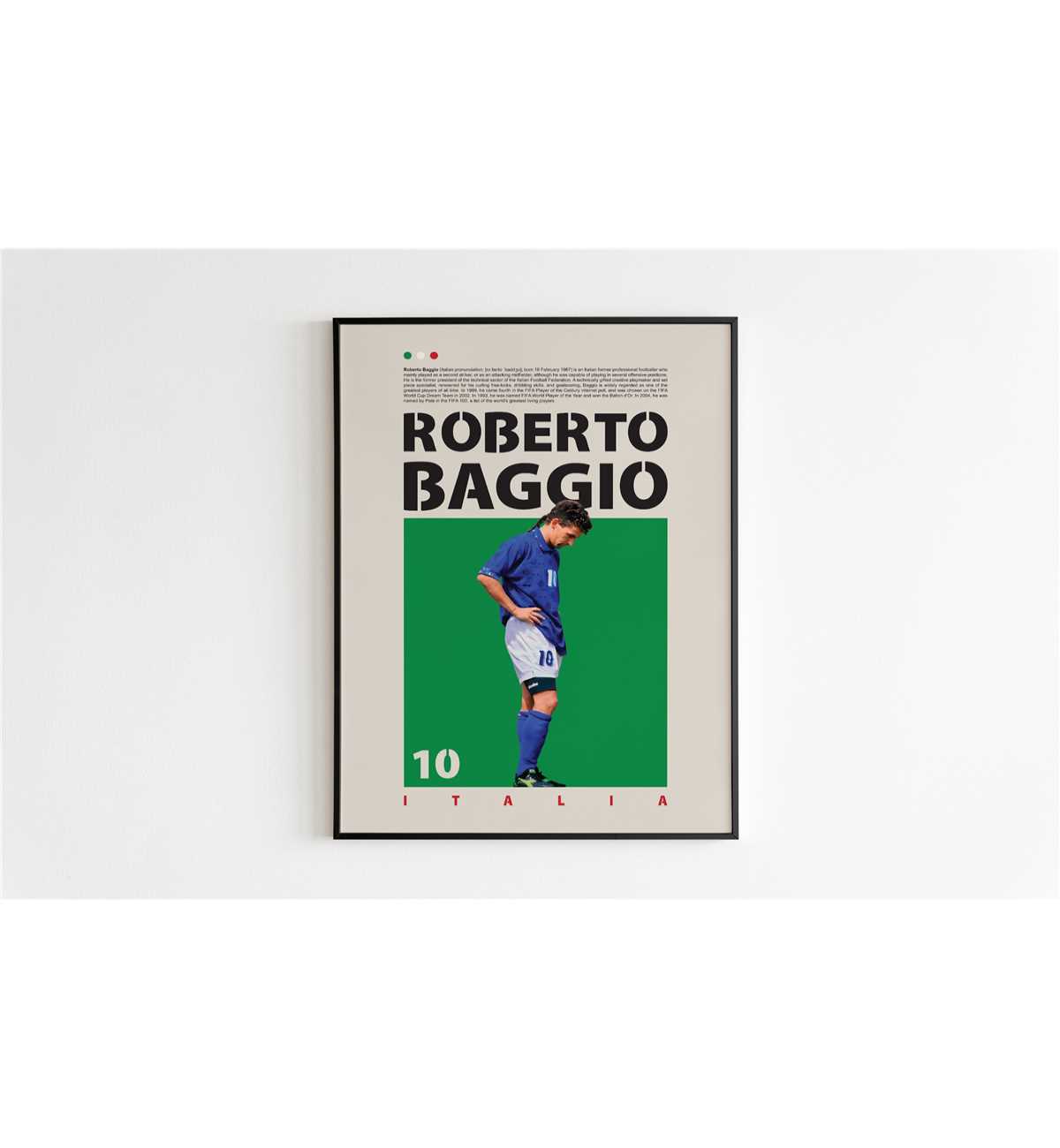 Roberto Baggio | Ruud Gullit Sitting On A Shed