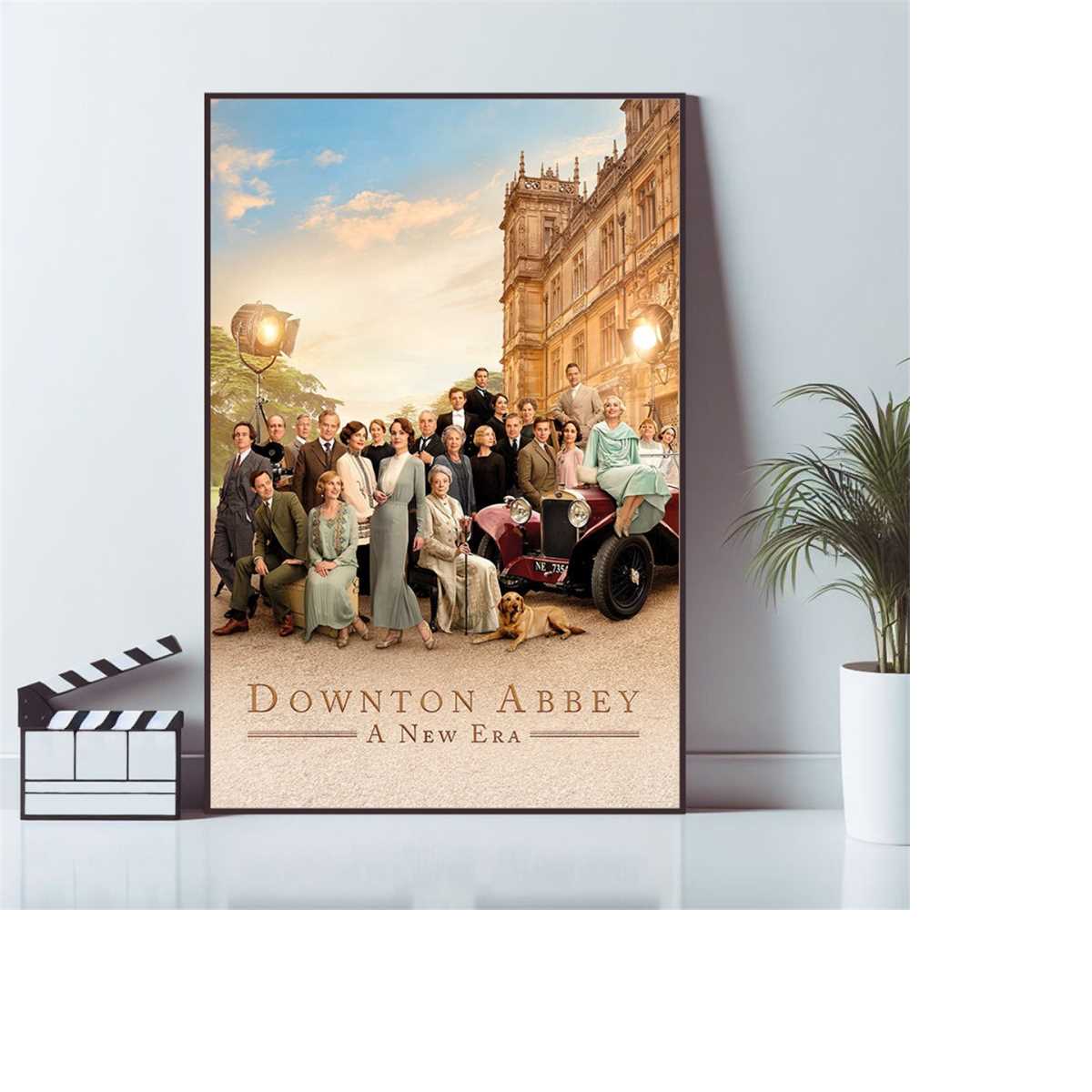 Downton Abbey A New Era Movie Poster, Art Poster, Canvas Mat | Inspire ...