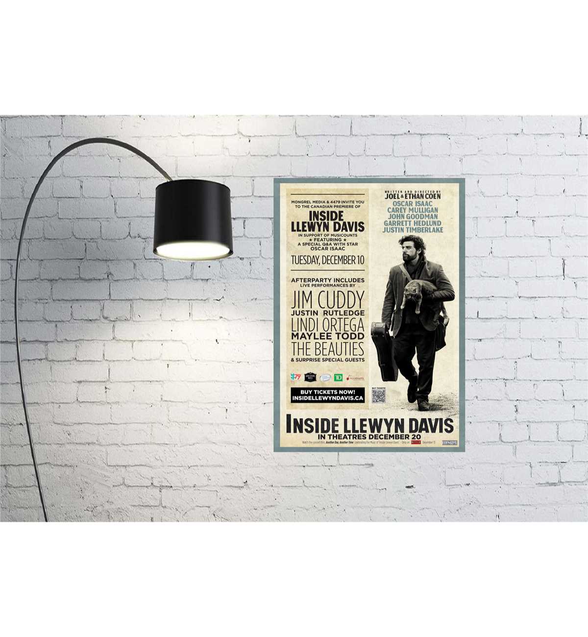 Inside Llewyn Davis Movie Poster 2023 Film Inspire Uplift