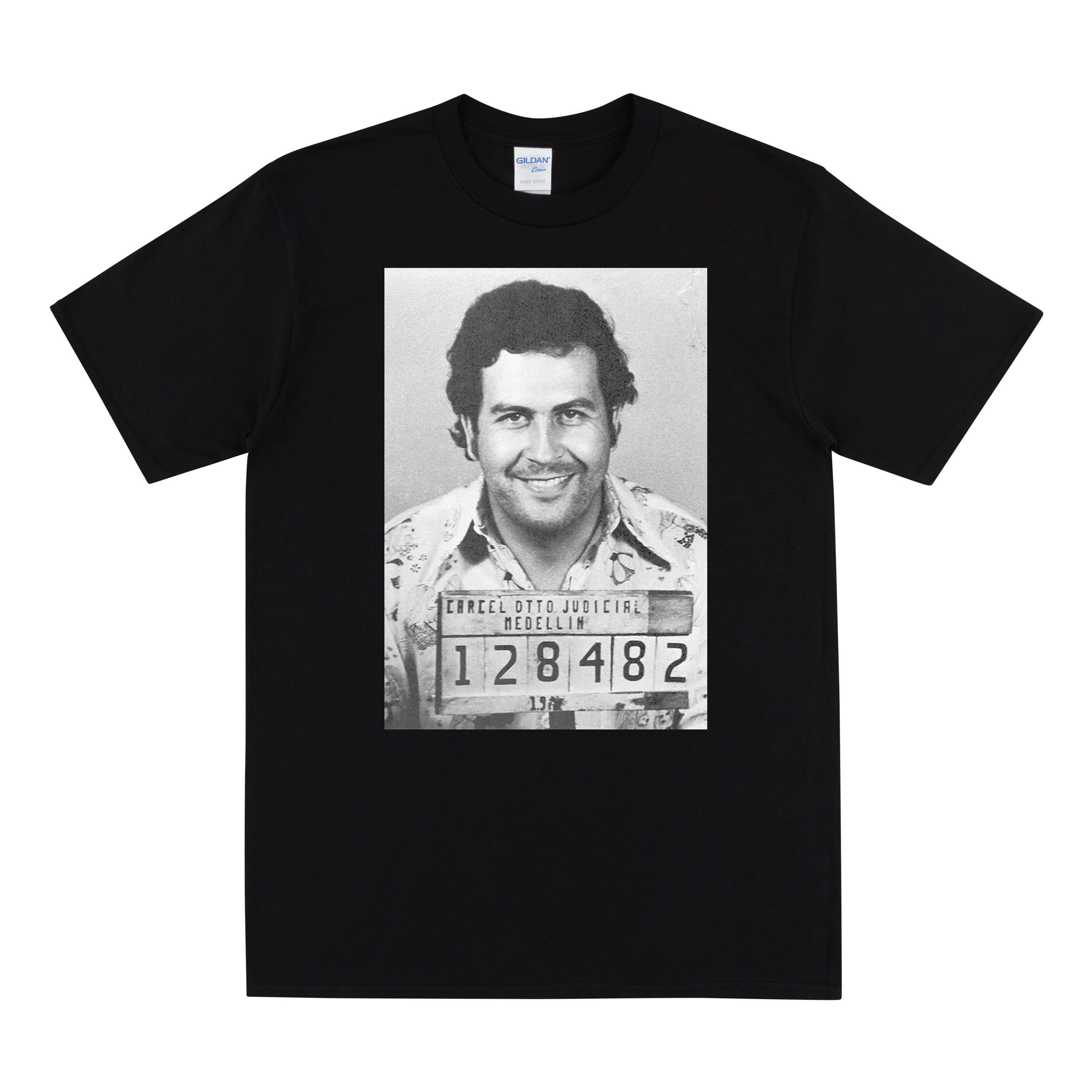 PABLO ESCOBAR MUGSHOT T shirt Pablo Escobar Tshirt Medelli Inspire PABLO ESCOBAR MUGSHOT T shirt Pablo Escobar Tshirt Medelli Inspire