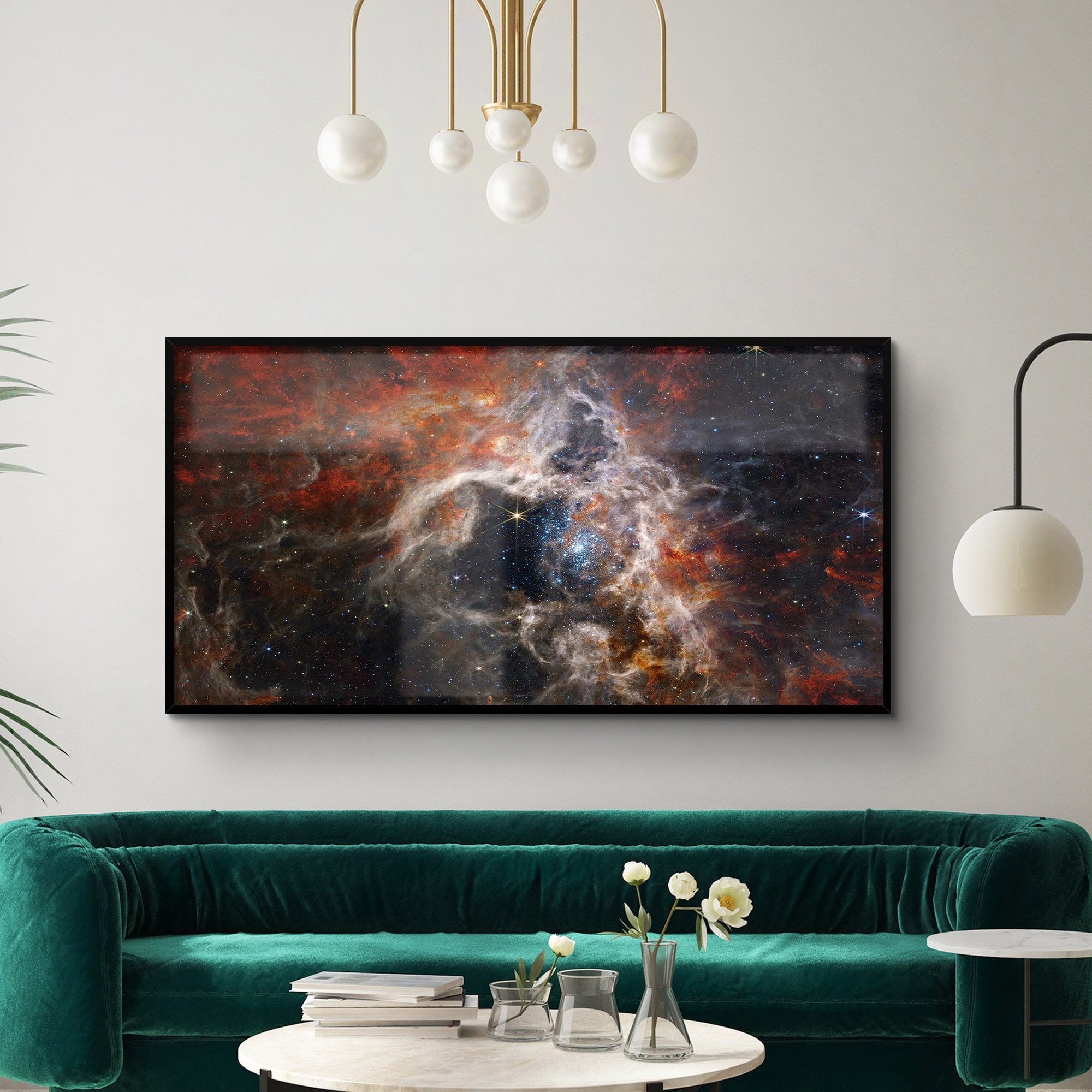 Tarantula Nebula JWST CanvasPoster Art, James Webb Space Tel - Inspire ...