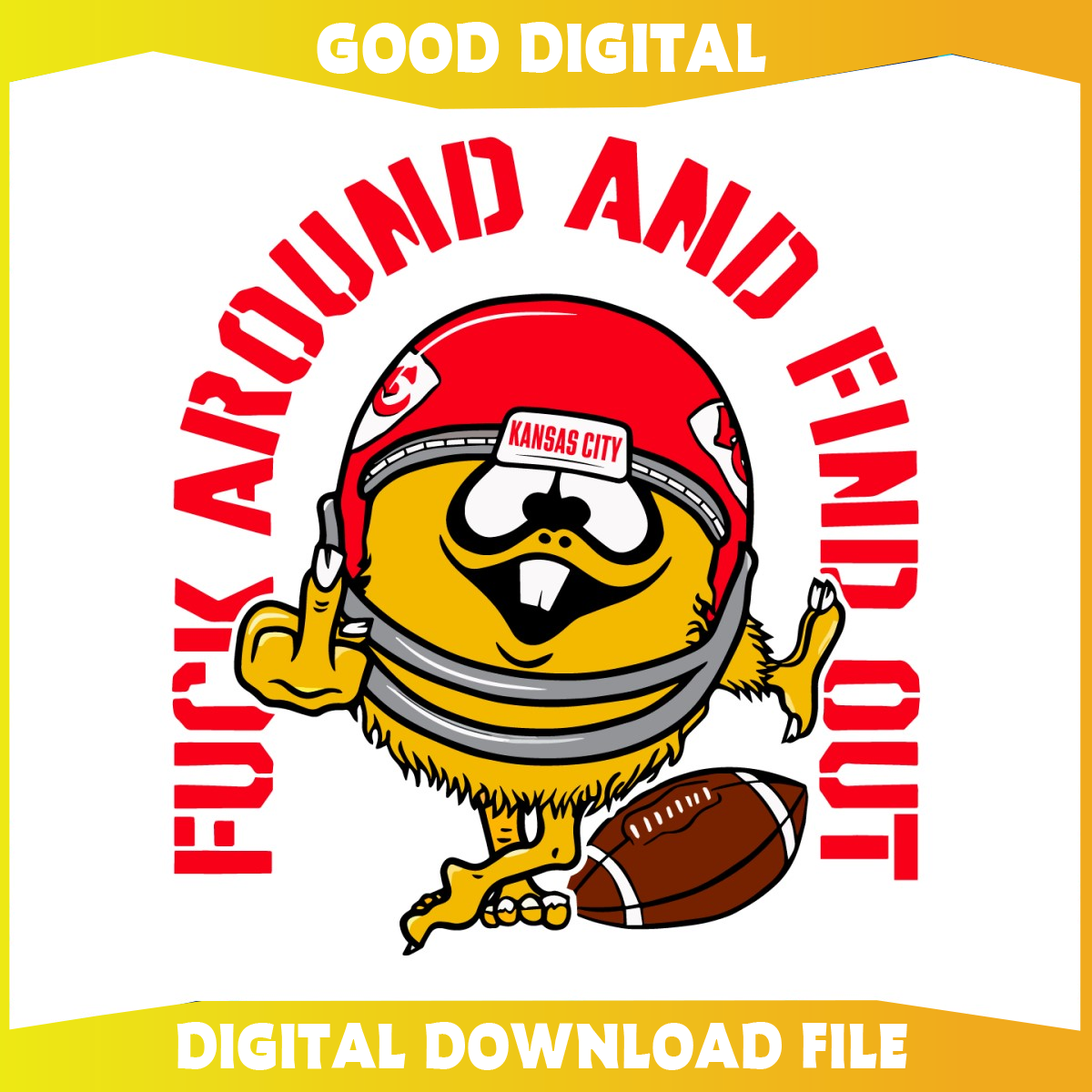 Kansas City Chiefs 'F Around And Find Out' T-Shirt - Unisex, S-5XL & Youth Sizes