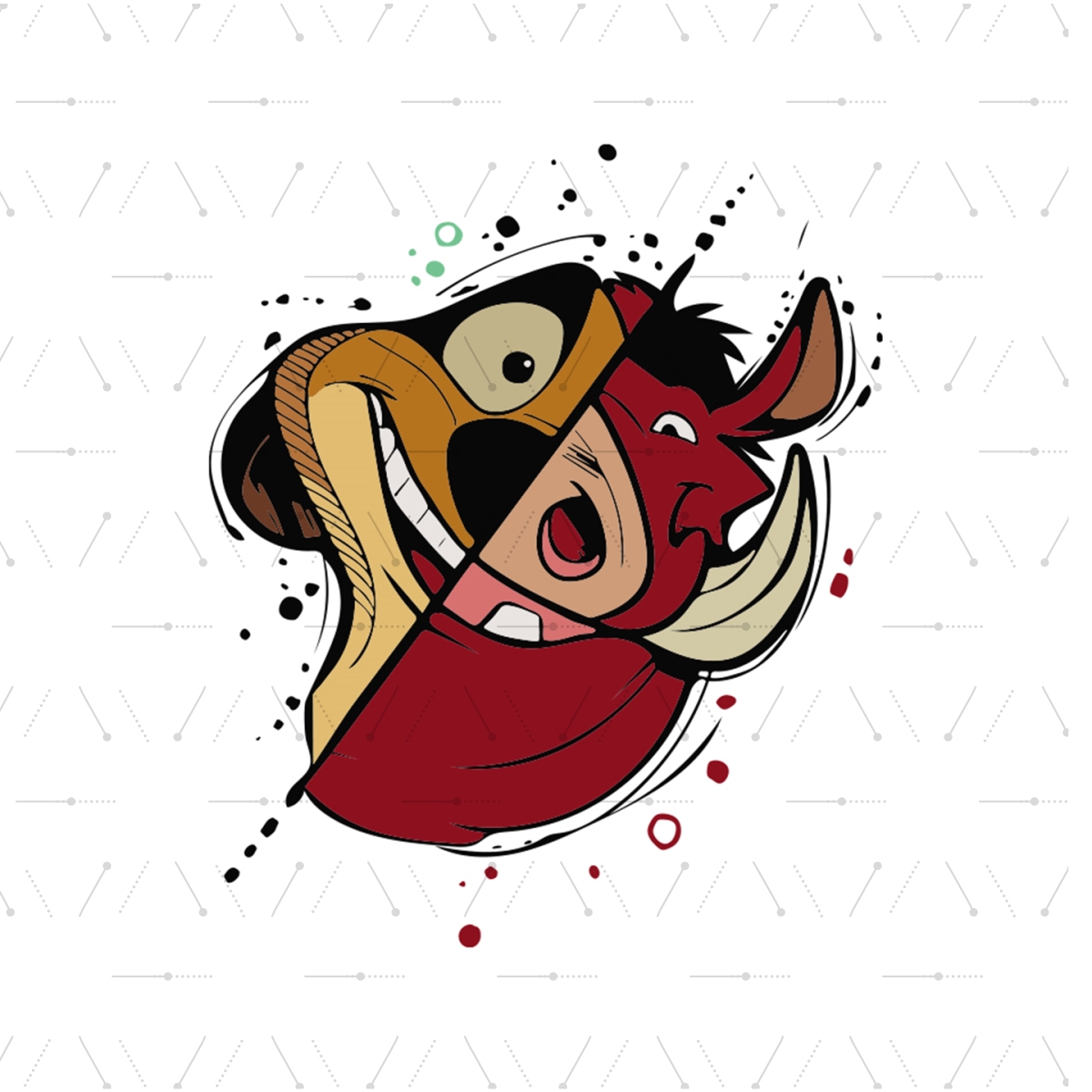 Timon And Pumba Svg, Cartoon Svg, Timon Svg, Pumba Svg, Lion - Inspire ...