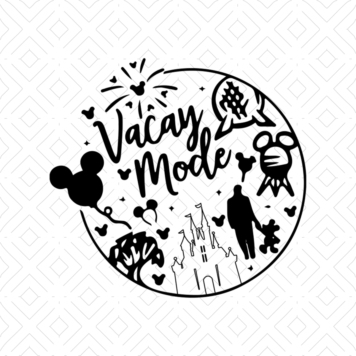 Vacay mode svg Inspire Uplift