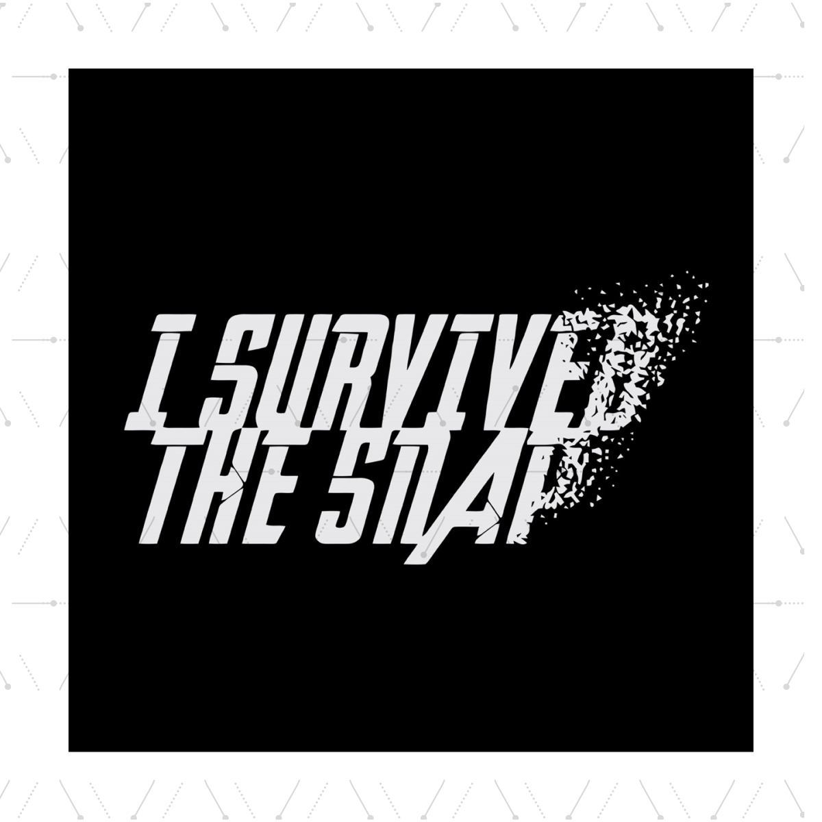 I Survived The Snap Svg, Avengers Logo Svg, Avengers Design, | Inspire ...