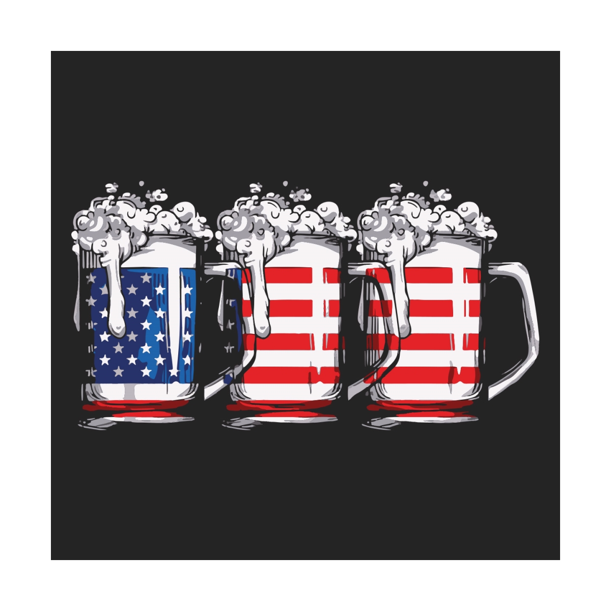 Beer American Flag Svg, Independence Svg, July 4th Beer Svg, | Inspire ...