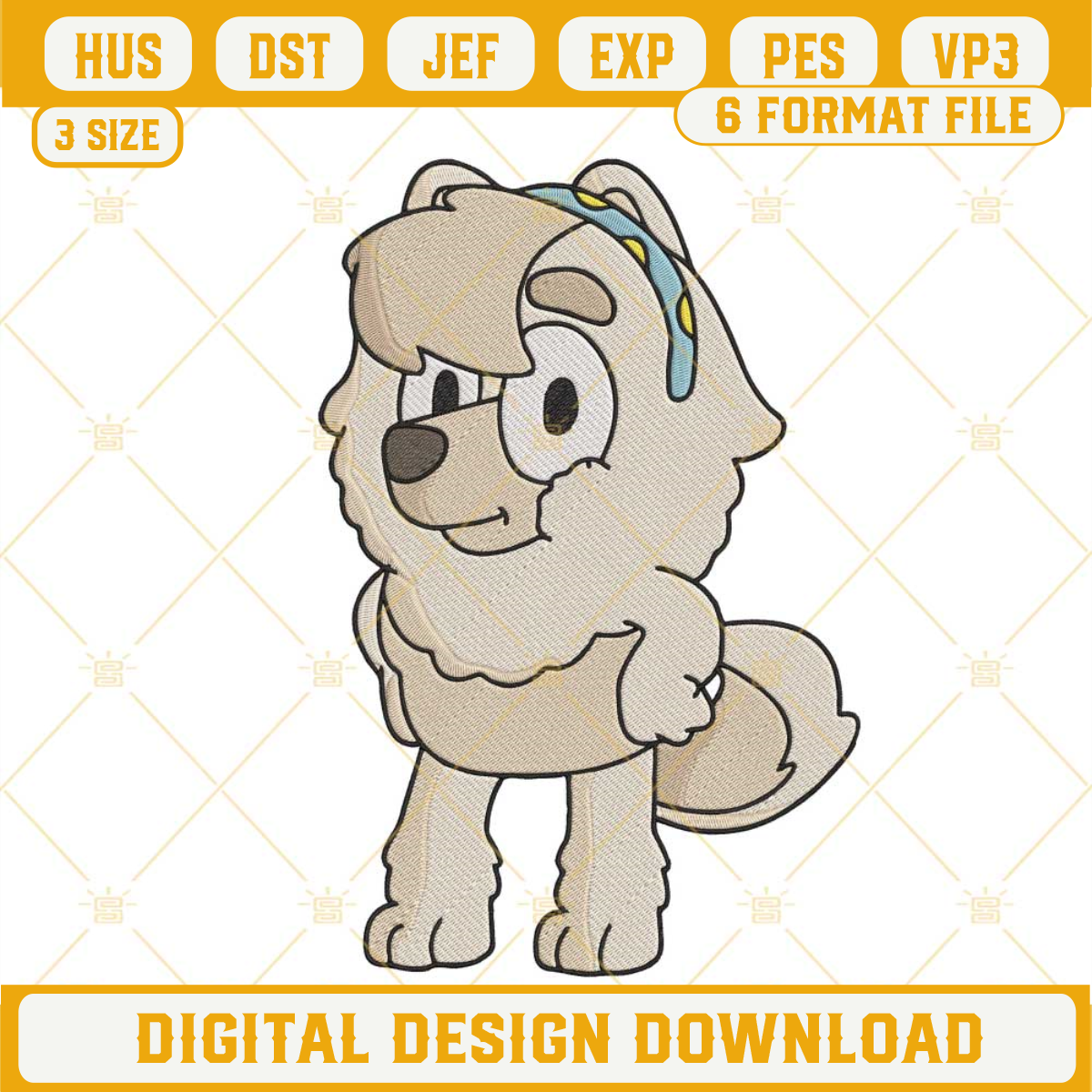 Judo Bluey Embroidery Design Cute Chow Chow Cartoon Dog Emb Inspire judo-bluey-embroidery-design-cute-chow-chow-cartoon-dog-emb-inspire