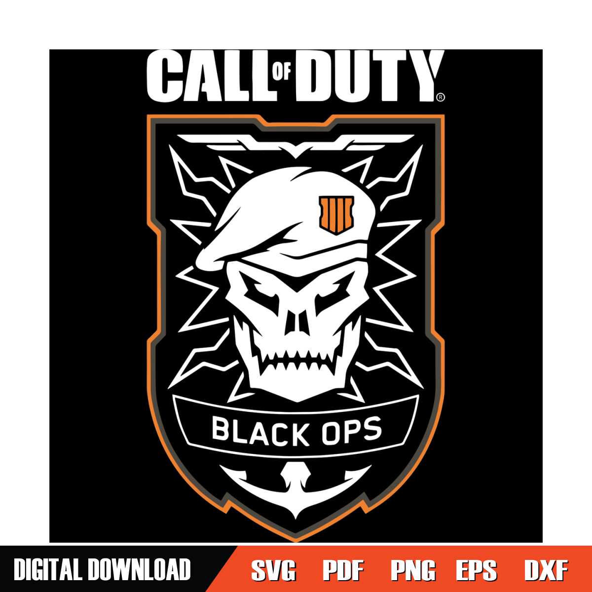 Call Of Duty Black Ops Svg, Trending Svg, Call Of Duty Black - Inspire ...