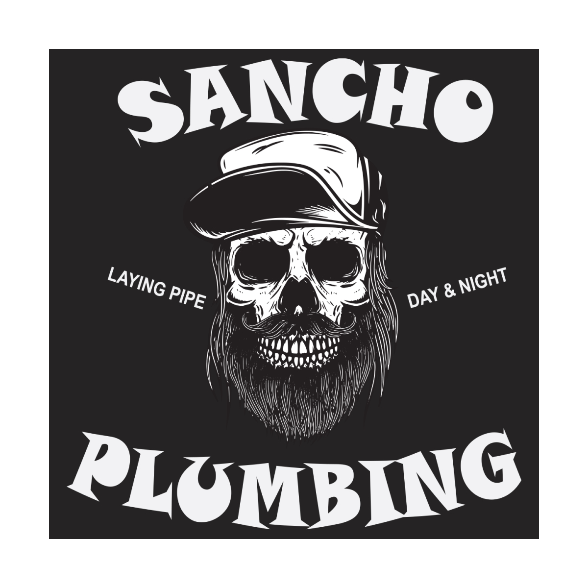 Sancho laying pipe day and night plumbing svg trending svg inspire