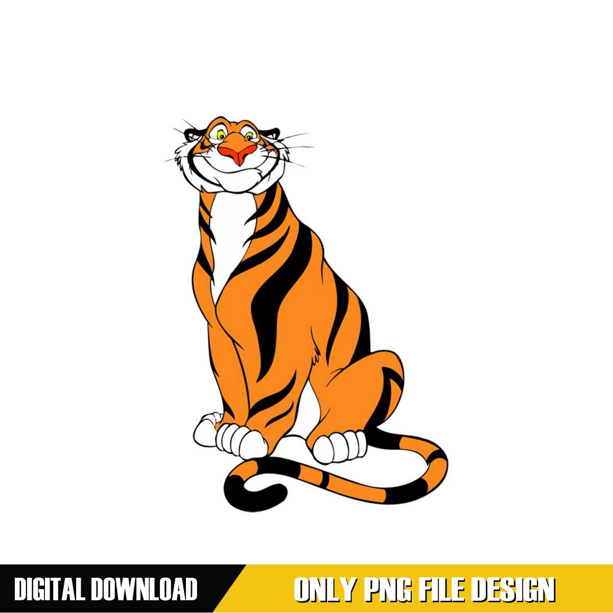 Rajah The Aladdin Tiger Disney Cartoon Aladdin PNG - Inspire Uplift