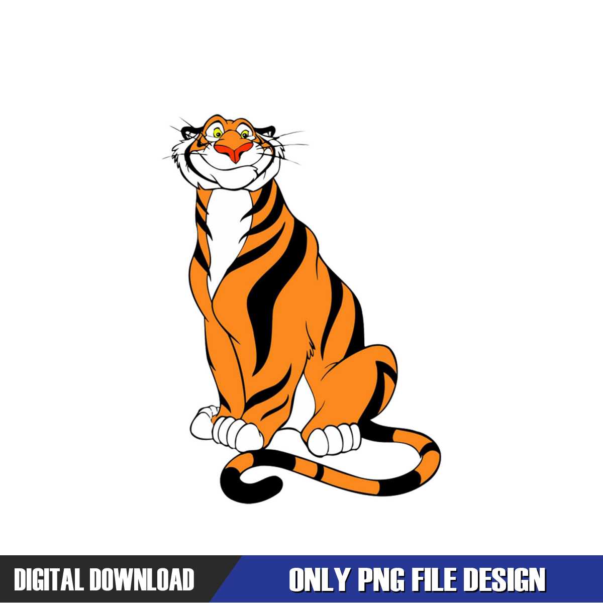 Rajah The Aladdin Tiger Disney Cartoon Aladdin PNG | Inspire Uplift