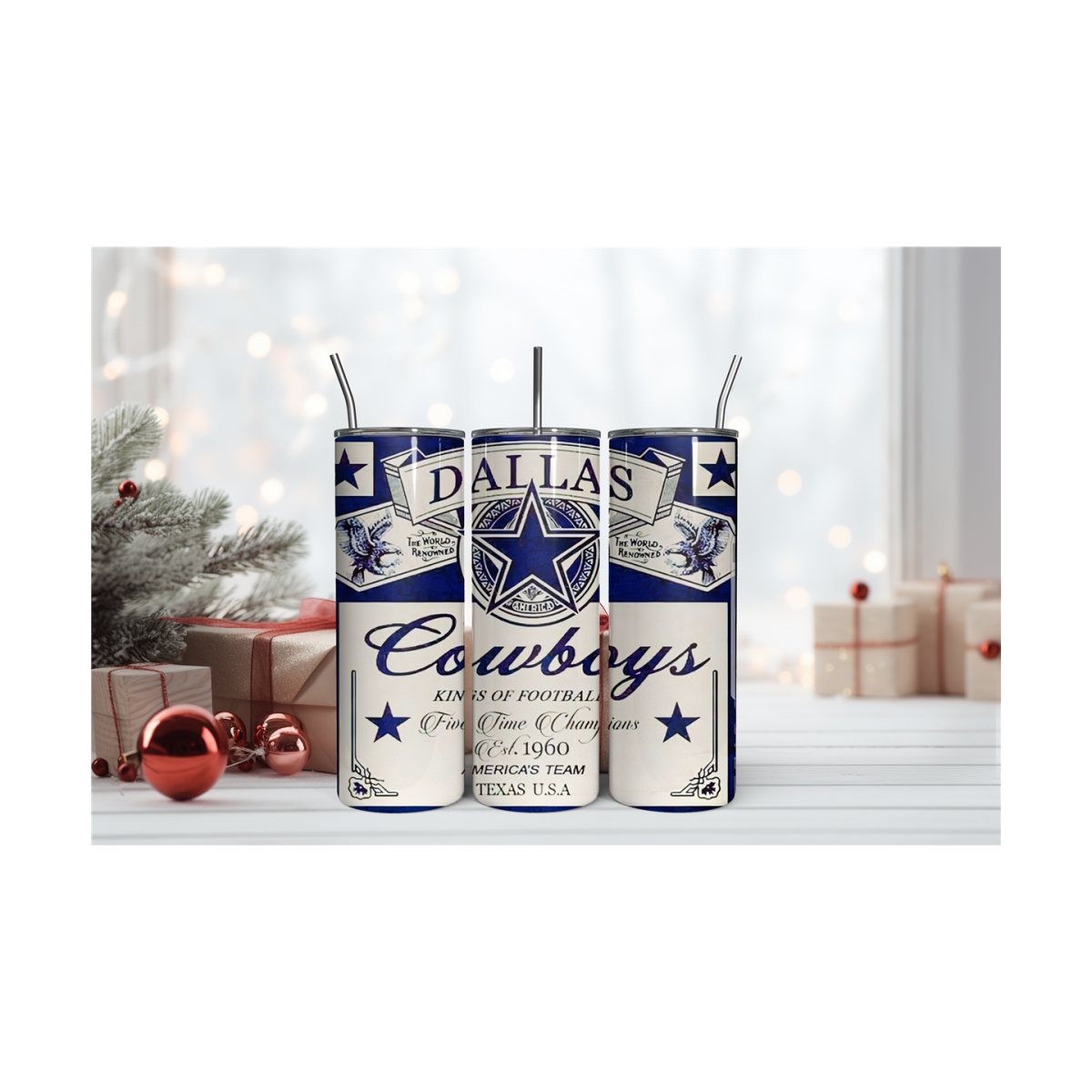 Dallas Cowboy Tumbler Designs | Inspire Uplift