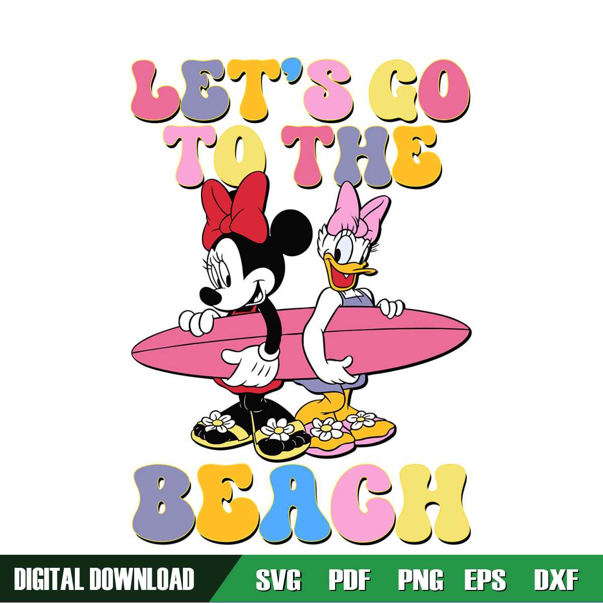 Minnie Daisy Let Go To The Beach | Inspire Uplift